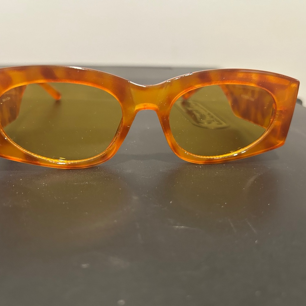 Orange Tortoiseshell Sunglasses - image 4